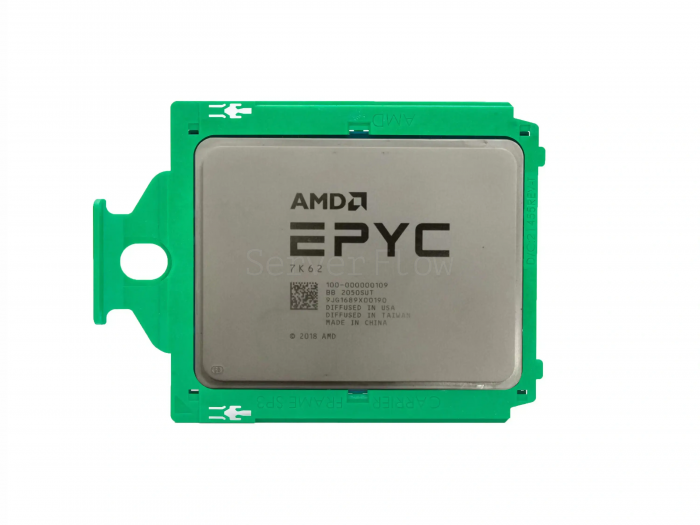Процессор AMD EPYC 7K62 (48c/96t, 2.6GHz-3.3GHz, 240W)