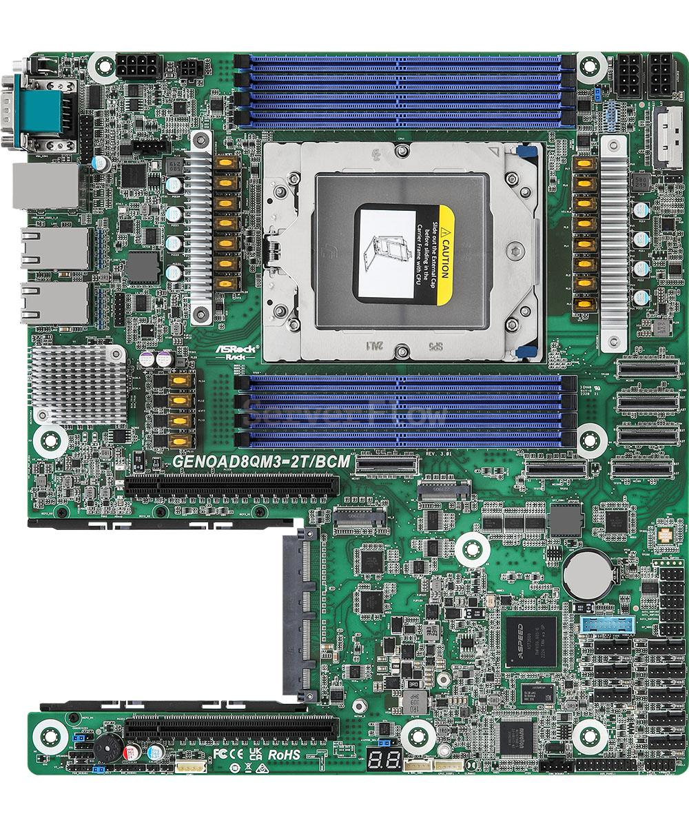 Материнская плата ASRock GENOAD8QM3-2T/BCM