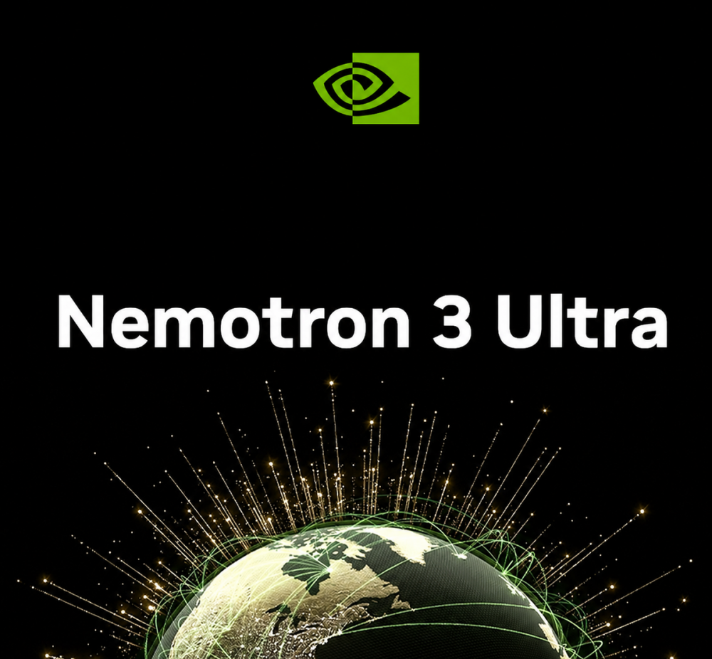 Nvidia представила Nemotron 3 Ultra 550b — новая флагманская модель на архитектуре MoE для управления ИИ-агентами