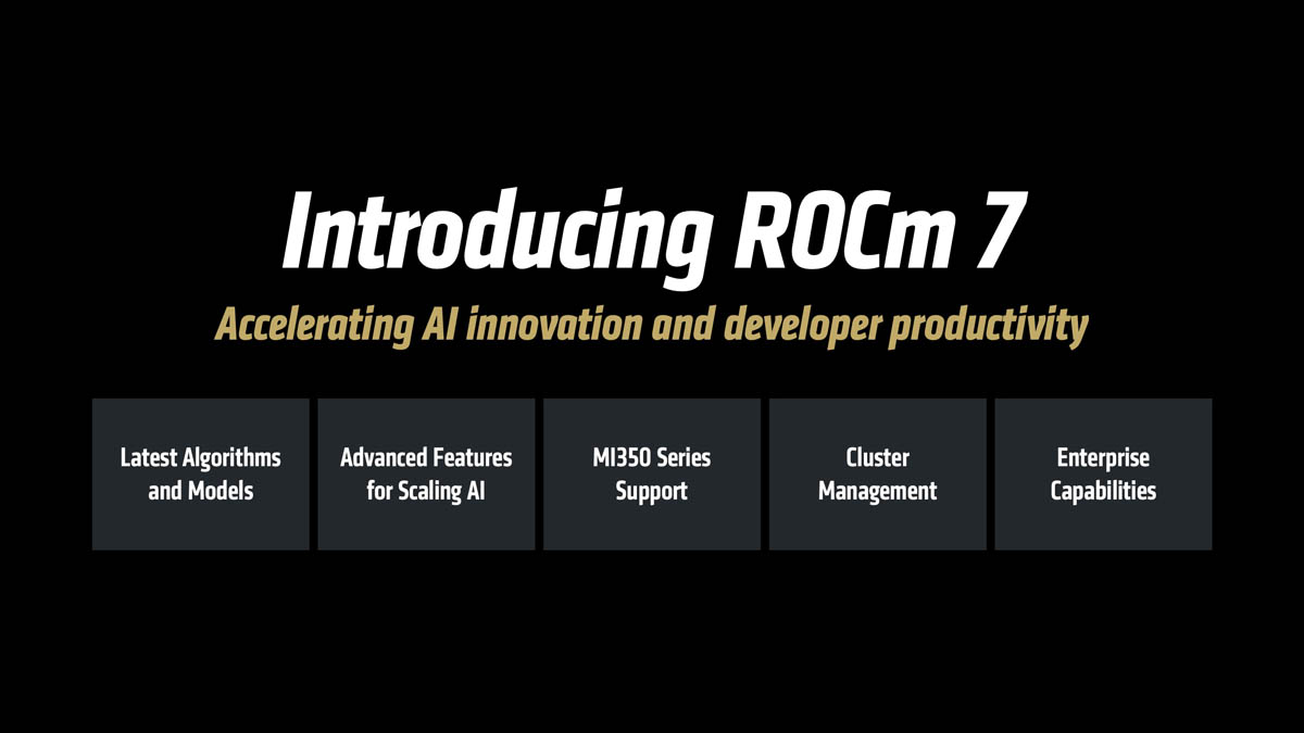 AMD представила ROCm v7