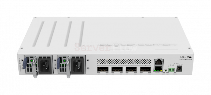 Коммутатор MikroTik CRS504-4XQ-IN