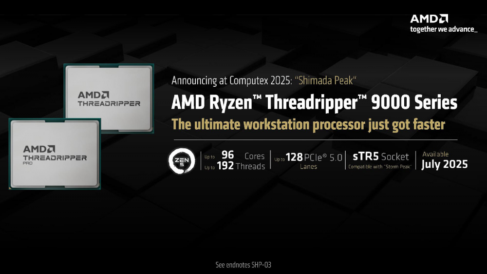 Обзор Ryzen Threadripper 9000/Pro 9000 WX — передовые CPU для ПК и рабочих станций