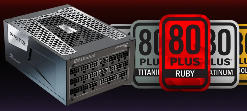 Seasonic первой получила 80 Plus Ruby для ATX-блока питания PRIME ENTERPRISE RX-1600