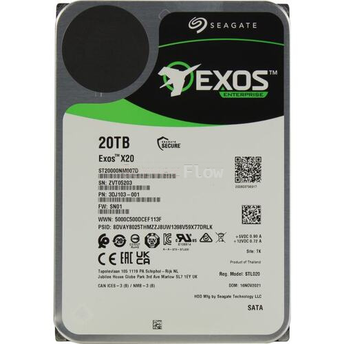 HDD-накопитель Seagate Exos X20 20TB