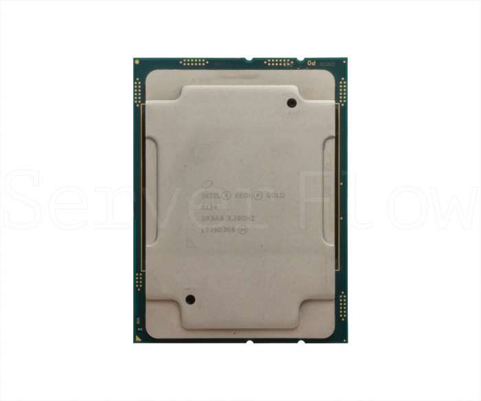 Процессор Intel Xeon Gold 6134 (8c/16t, 3.2GHz-3.7GHz, 130W)