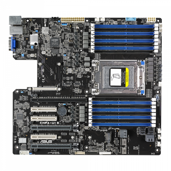 Материнская плата ASUS KNPA-U16 (EEB, SP3, 16 DIMM)