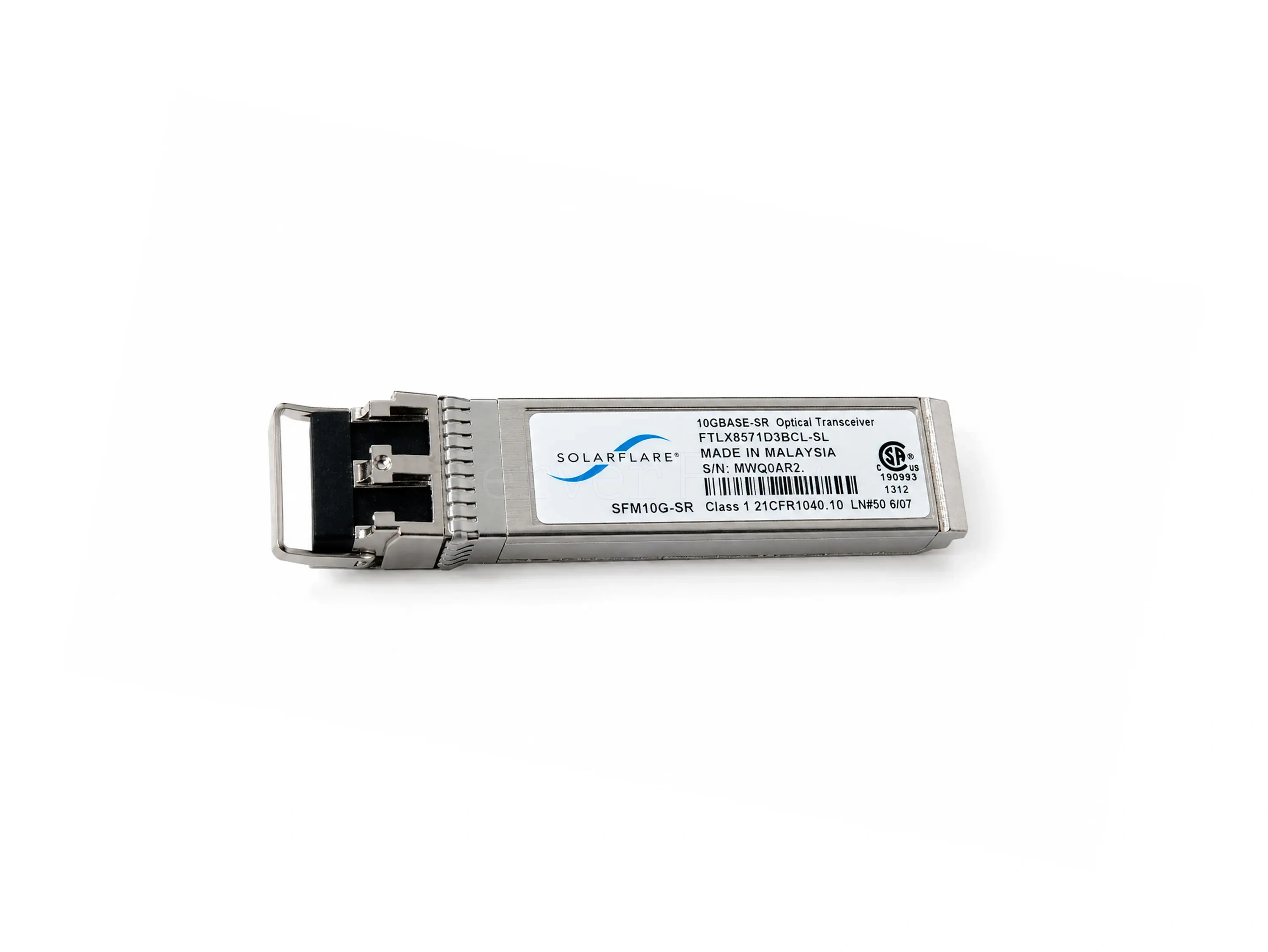 Трансивер Solarflare FTLX8571D3BCL-SL (10GBase-SR, 850-nm, 400m) [SFM10G-SR]