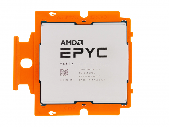 Процессор AMD EPYC 9684X (96c/192t, 2.6GHz-3.7GHz, 400W)