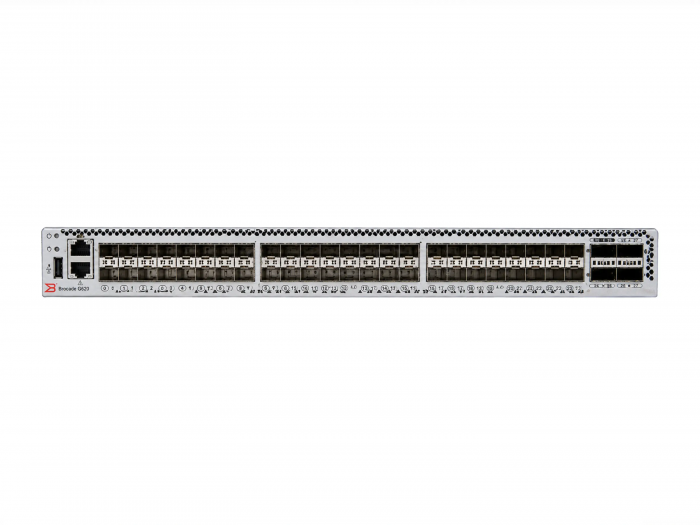 Коммутатор Broadcom Brocade G620 (48x FC 32 Гбит/с) [BR-G620-48-32G-R-1]