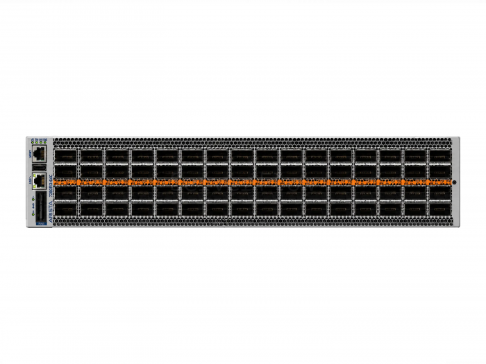 Коммутатор Arista DCS-7060X6-64PE-B-F (64x OSFP 800 Гбит/с, 2x SFP+ 10 Гбит/с)