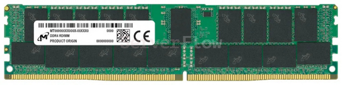 Оперативная память 16GB DDR4 ECC REG Micron 3200Mhz 2Rx8(MTA18ASF2G72PDZ-3G2J3VI, MTA18ASF2G72PDZ-3G2J3UL)