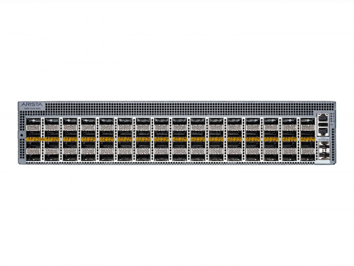 Коммутатор Arista DCS-7060DX5-64S-F (64x QSFP-DD 400 Гбит/с, 2x SFP+ 10 Гбит/с)