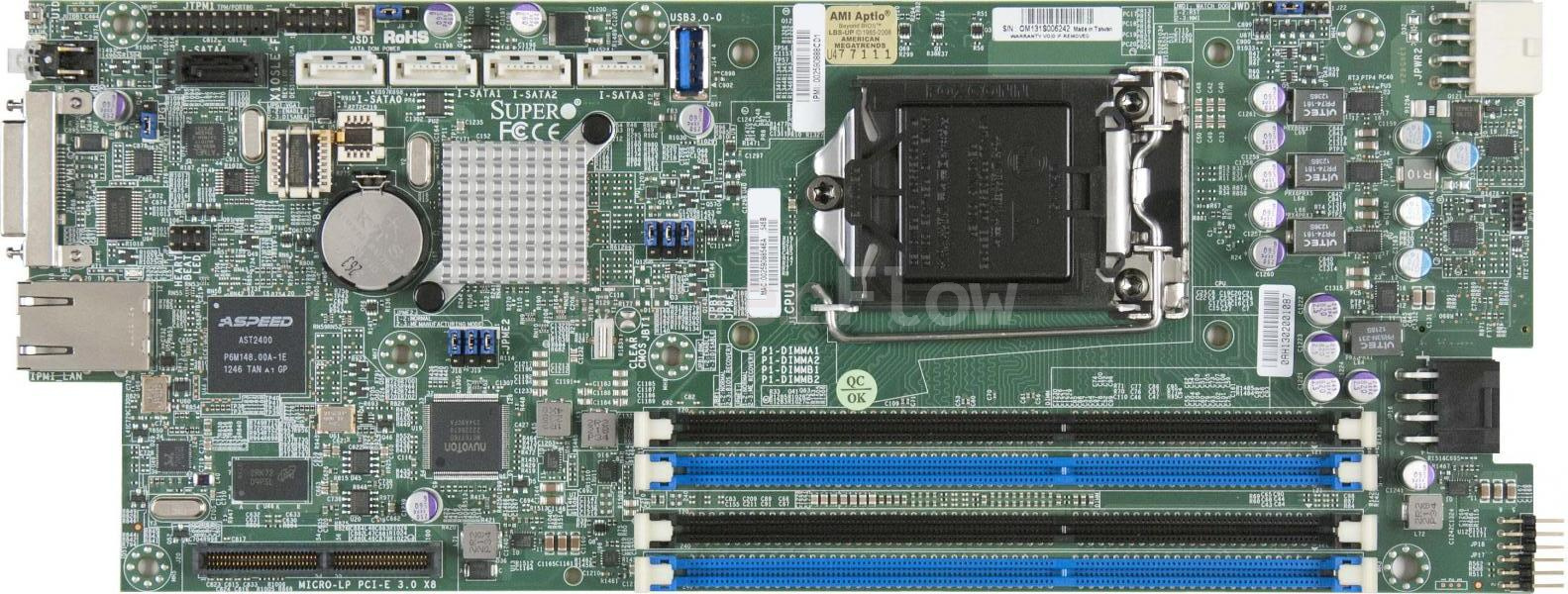 Материнская плата Supermicro X10SLE-F