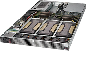 Supermicro SuperServer 1028GQ-TR 1U 2SFF(SAS/SATA 6GBe, 4x GPU PCI-E 3.0 x16, 2x 2000W, 16DIMM, 2CPU)