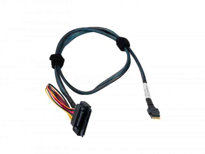 Кабель Slimline SAS SFF8654-4i - U2/U3 (SFF8639)  1м