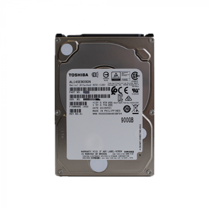 Жесткий диск 900GB HDD 2.5" SAS 12Gb/s Toshiba (Lenovo) 10K Rpm  (AL14SEB090N) (скриншот смарта)