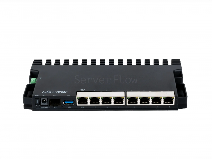 Коммутатор MikroTik RB5009UG+S+IN (1x RJ45 2.5 Гбит/с, 7х RJ45 1 Гбит/с, 1х SFP+ 10 Гбит/с)