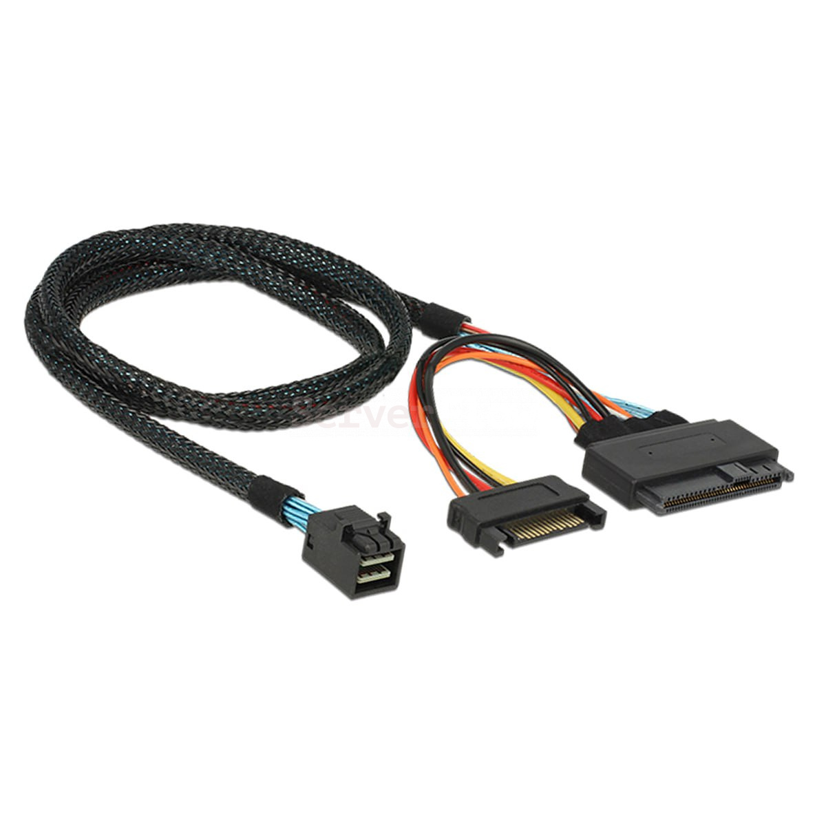 Кабель SFF8643(NVMe Connection) - U2(SFF8639) 0.6 м