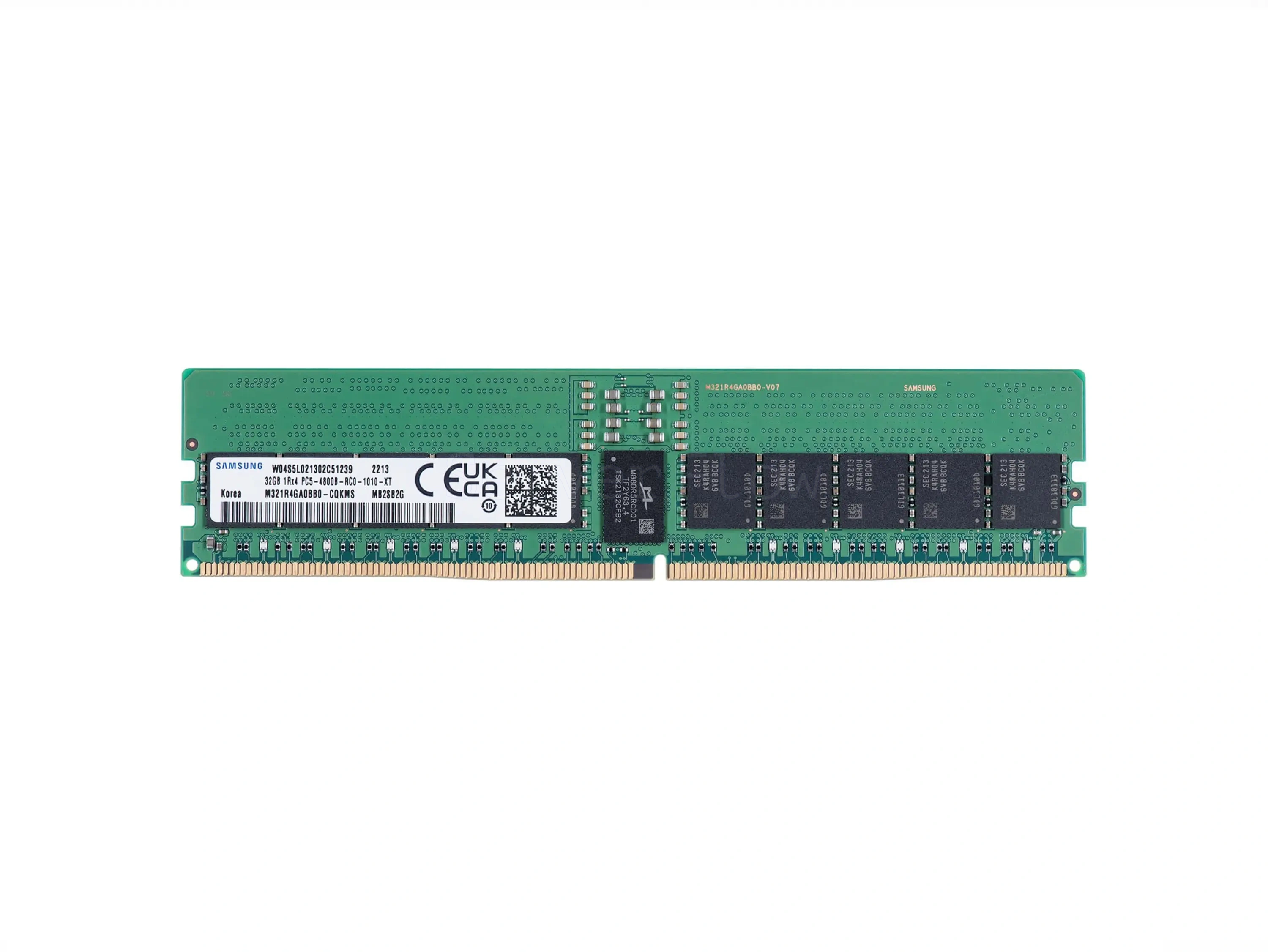 Оперативная память 32GB DDR5 ECC REG Samsung 4800Mhz 1Rx4 [M321R4GA0BB0-CQK]