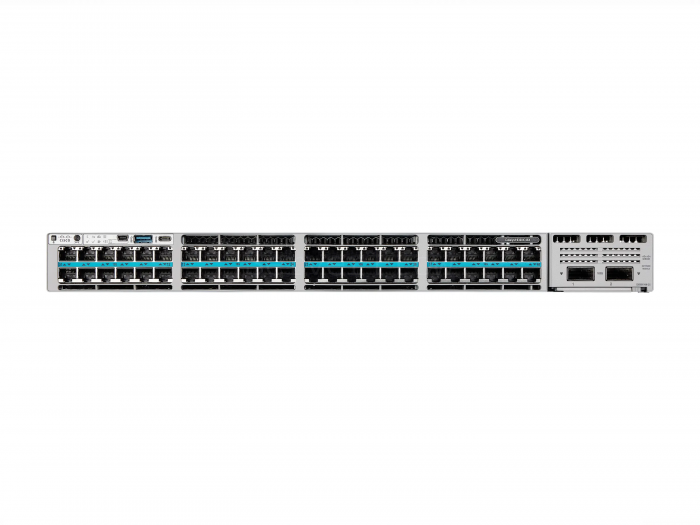 Коммутатор Cisco Catalyst C9300X-48TX (48x RJ45 0.1/1/2.5/5/10 Гбит/с)