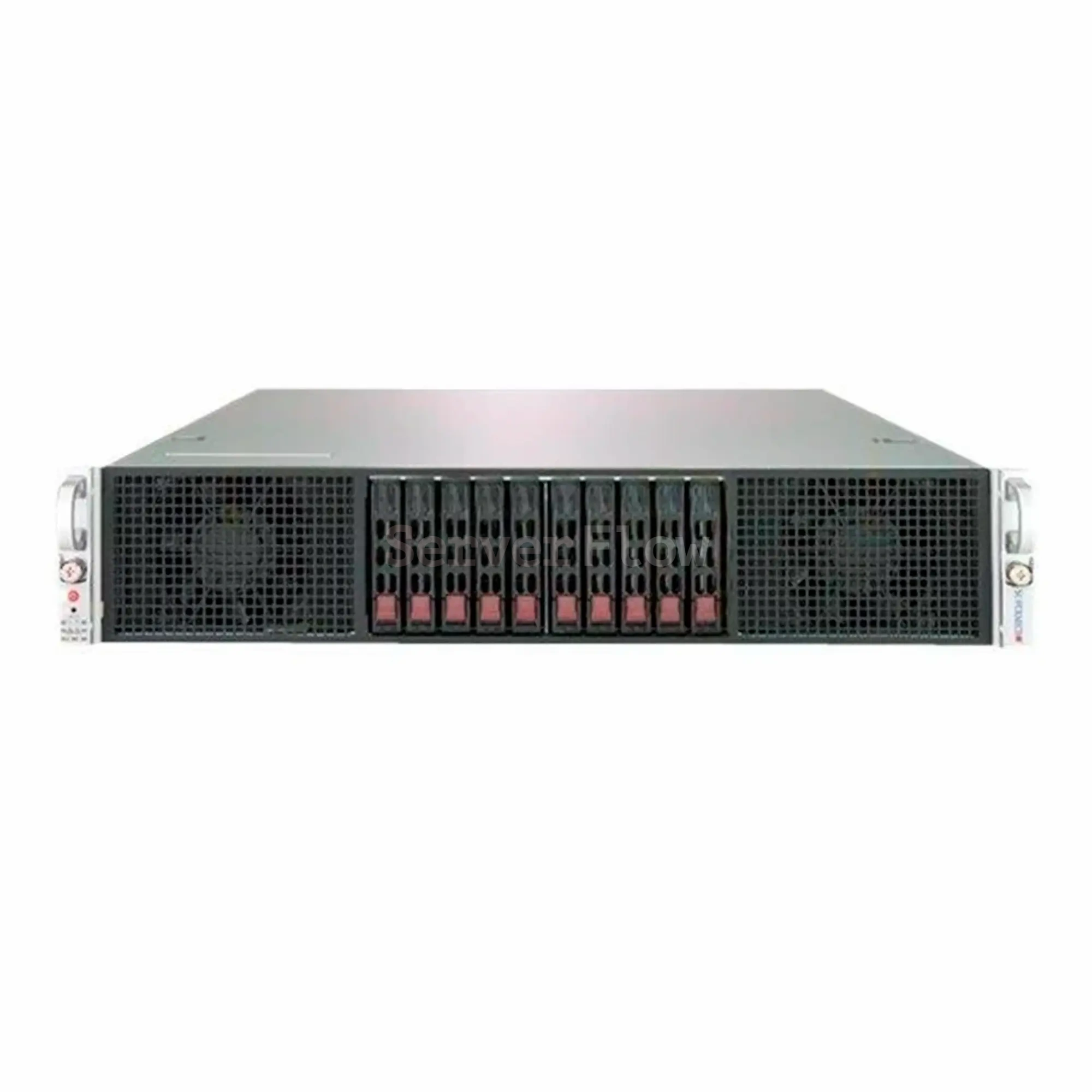 Supermicro SuperServer 2029GP-TR 2U 10SFF (SAS/SATA 12GBe, 4x 2000W, 16DIMM, 2CPU)