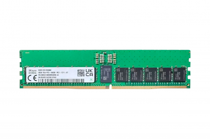 Оперативная память 48GB DDR5 ECC REG SK Hynix 6400Mhz 1Rx4 [HMCGY4MHBRB489N]