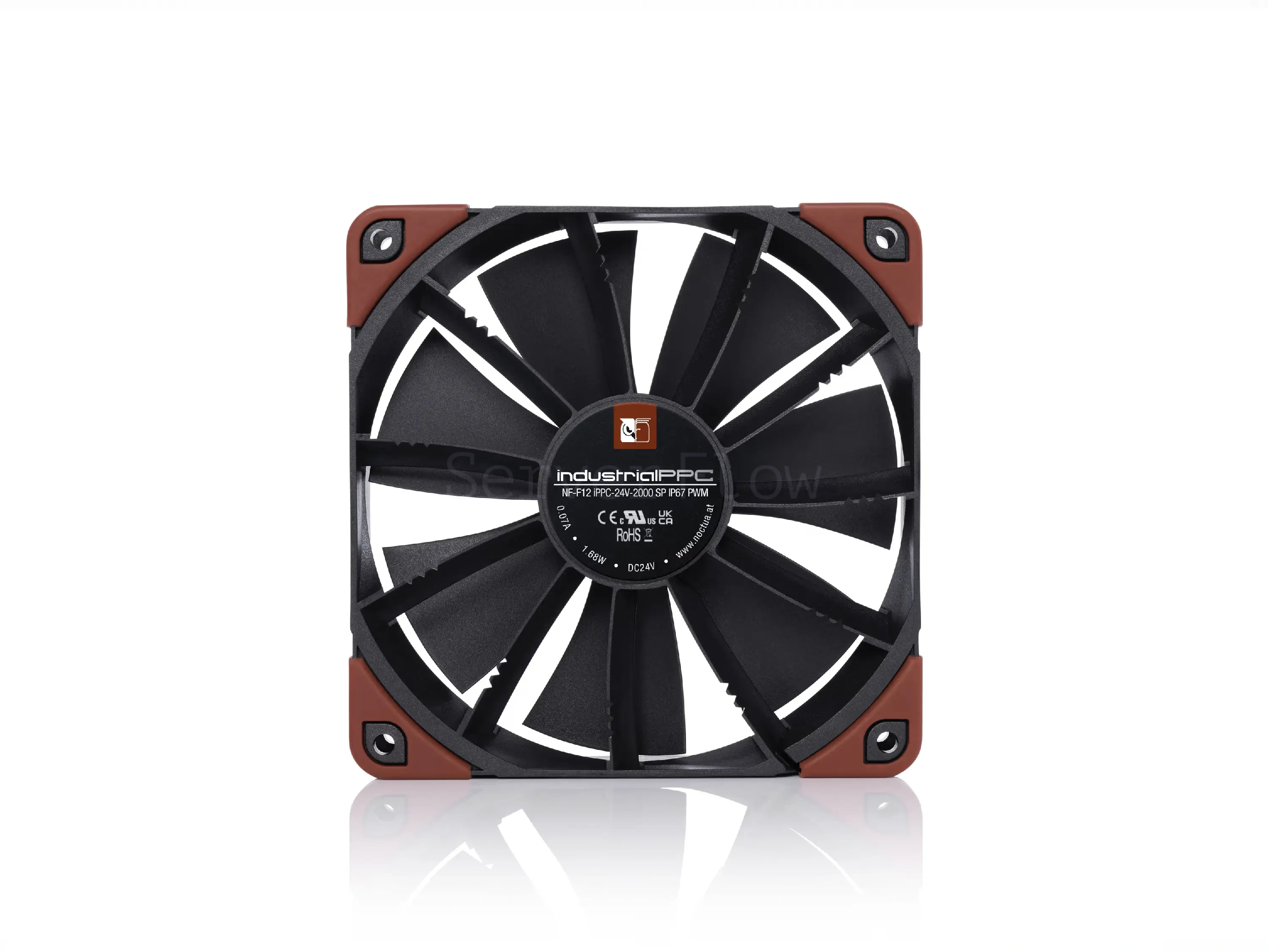 Корпусный вентилятор Noctua NF-F12 industrialPPC-24V-2000 SP IP67 PWM 120mm