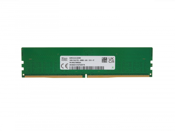 Оперативная память 16GB DDR5 ECC UDIMM SK Hynix 4800Mhz 1Rx8 [HMCG78MEBEA]