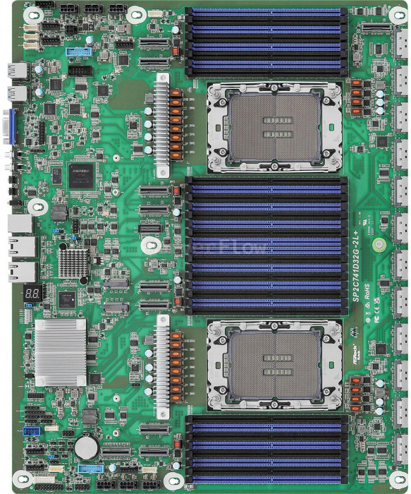 Материнская плата ASRock SP2C741D32G-2L+