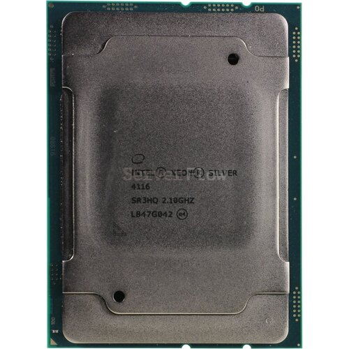 Процессор Intel Xeon Silver 4116 (12c/24t, 2.1GHz-3GHz, 85W)