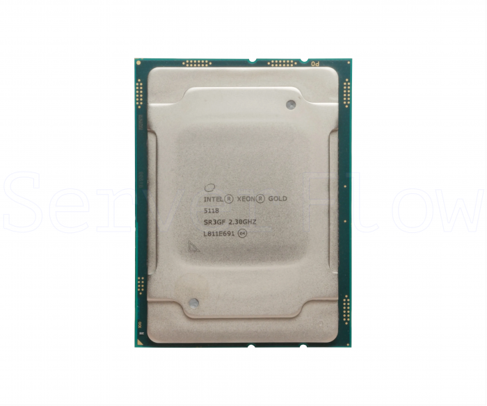 Процессор Intel Xeon Gold 5118 (12c/24t, 2.3GHz-3.2GHz, 105W)