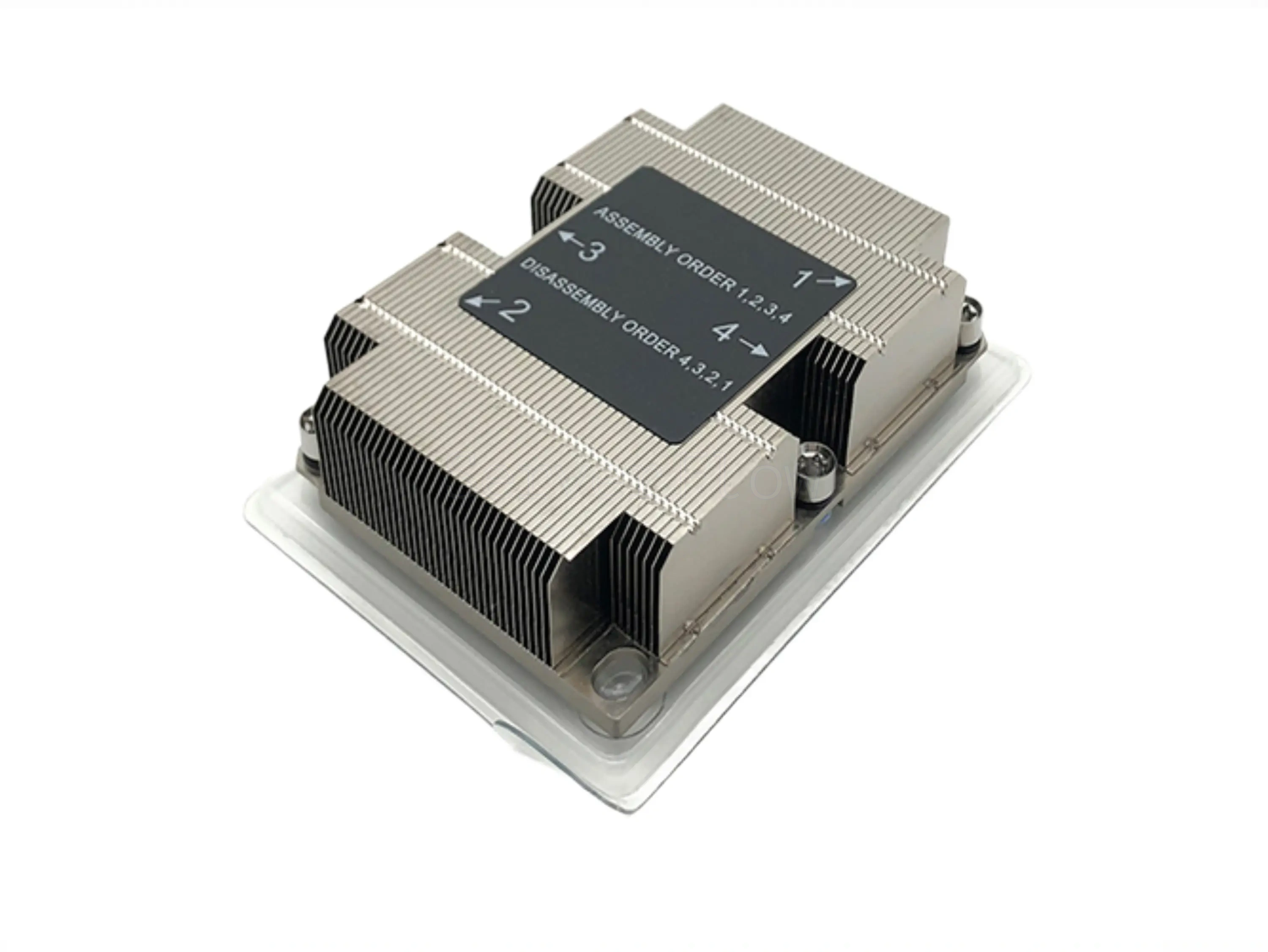 Радиатор COOLSERVER CS-3647-1UR77-N (1U, Passive, LGA3647 Narrow, 180W)