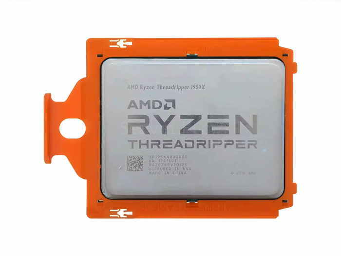 Процессор AMD Ryzen Threadripper 1950X (16c/32t, 3.4GHz-4GHz, 180W)