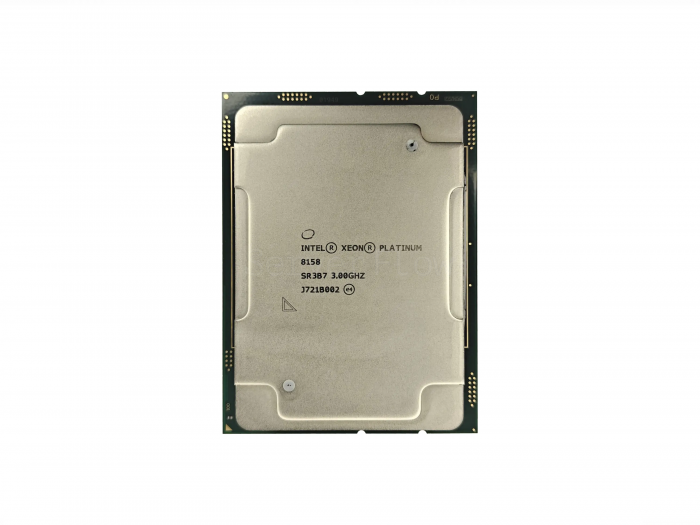 Процессор Intel Xeon Platinum 8158 (12c/24t, 3GHz-3.7GHz, 150W)