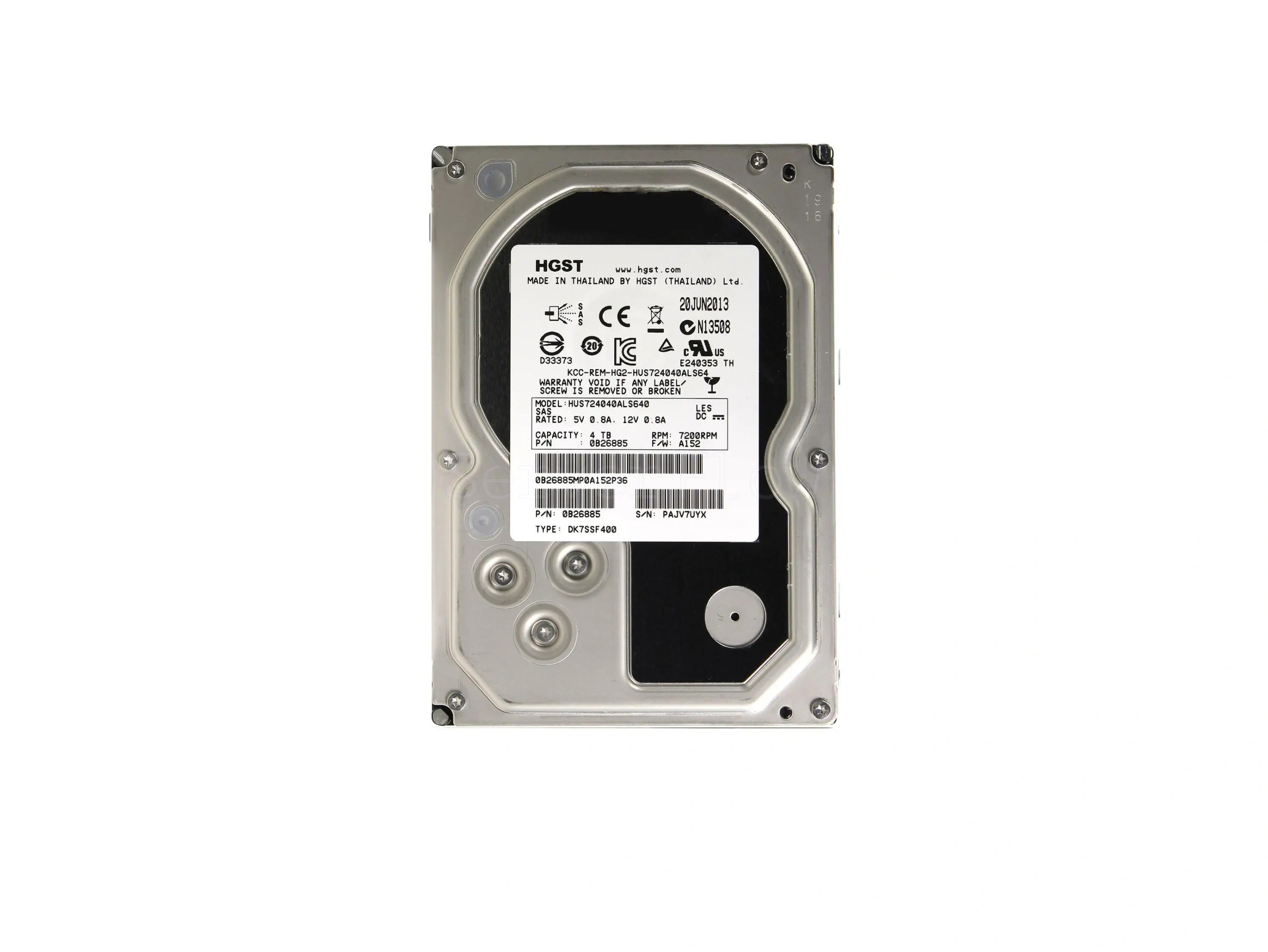Жесткий диск HGST S640 4TB 3.5" SAS 6Gb/s [HUS724040ALS640]