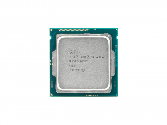 Процессор Intel Xeon E3 1240v3 (4c/8t 3.4GHz-3.8GHz, 80W)