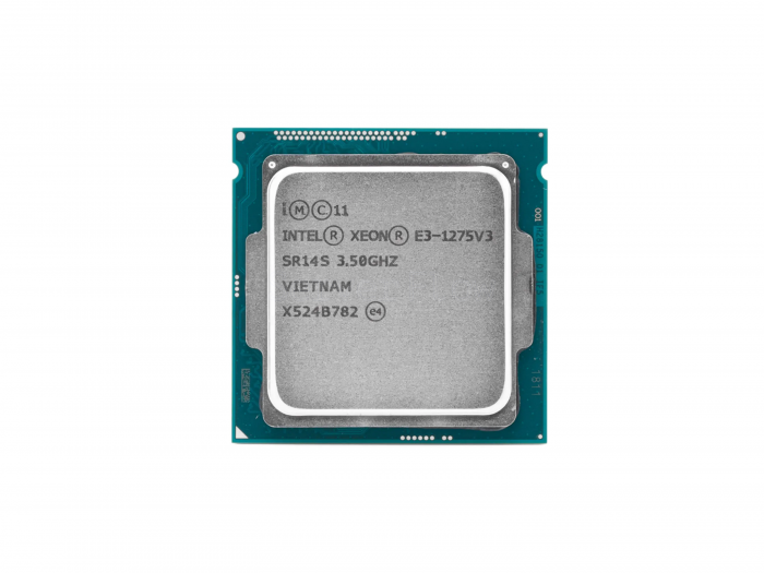 Процессор Intel Xeon E3 1275v3 (4c/8t, 3.5GHz-3.9GHz, 84W, HD Graphics P4600)