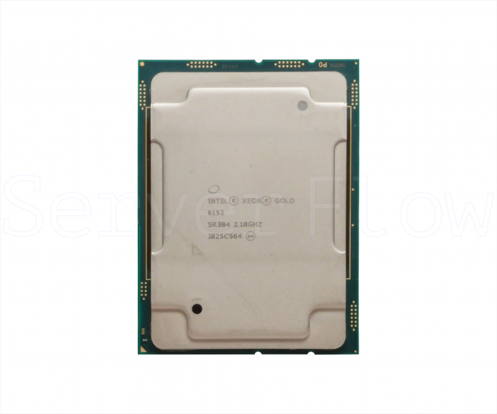 Процессор Intel Xeon Gold 6152 (22c/44t, 2.1GHz-3.7GHz, 140W)