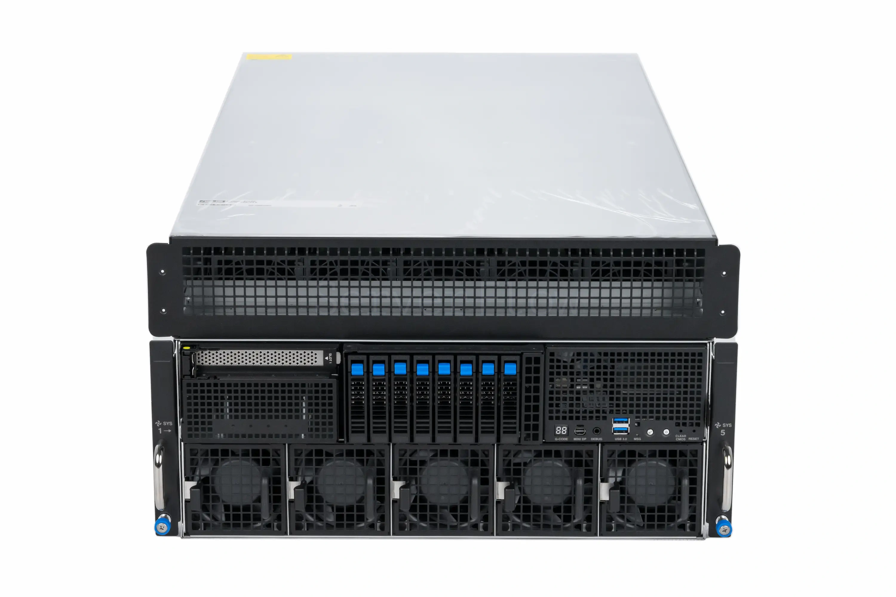 Серверная платформа ASUS ESC8000A-E13 DR SKU1 6U 8SFF (2x U.2, 4x 2700W, 2x SP5)