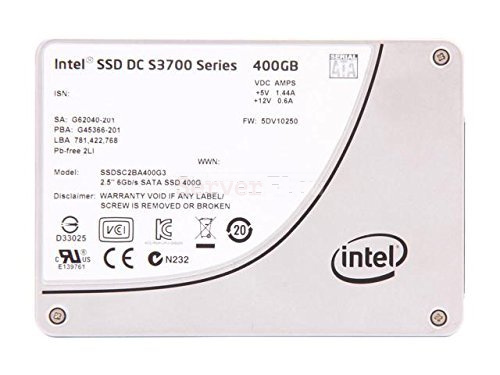 SSD-накопитель Intel (HP) S3700 400Gb 2.5" 6gb/s 10 DWPD (SSDSC2BA400G3P)