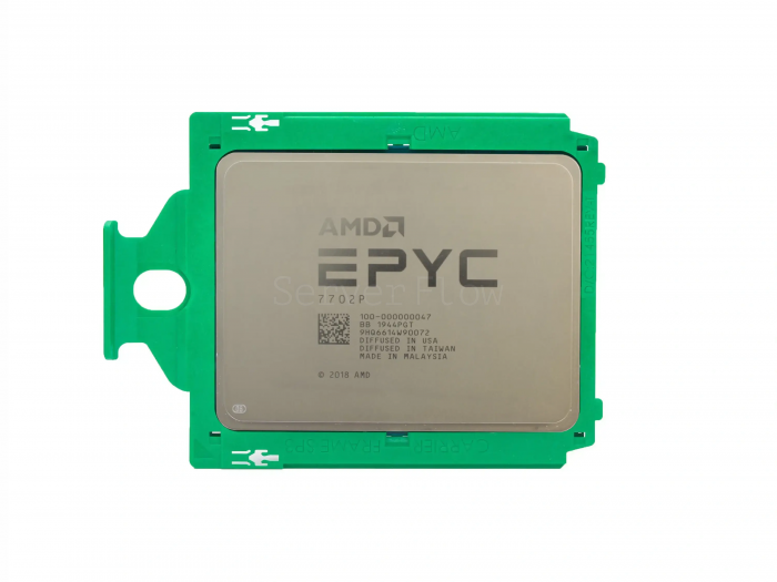 Процессор AMD EPYC 7702P (64c/128t, 2.0GHz-3.35GHz, 200W)