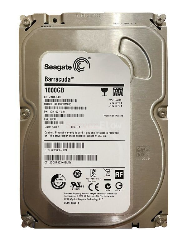 HDD-накопитель Seagate ST1000DM003 1TB