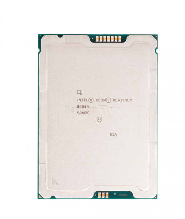 Процессор Intel Xeon Platinum 8468V (48c/96t, 2.4GHz-3.8GHz, 330W)