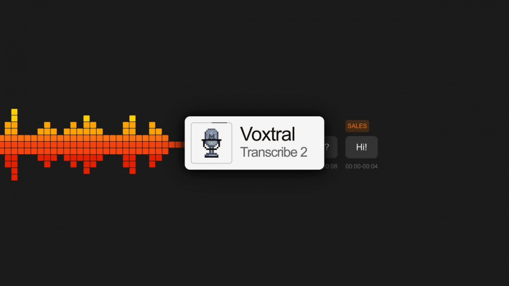 Mistral AI представила Voxtral Transcribe 2: новое семейство моделей преобразования речи в текст