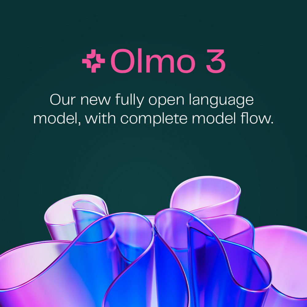 Релиз Ai2 OLMo 3: компактное семейство ИИ с открытым исходным кодом