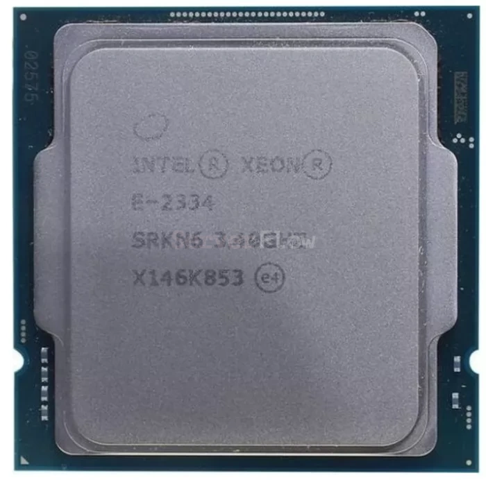 Процессор Intel Xeon E-2334 (4c/8t, 3.4GHz-4.8GHz, 65W)