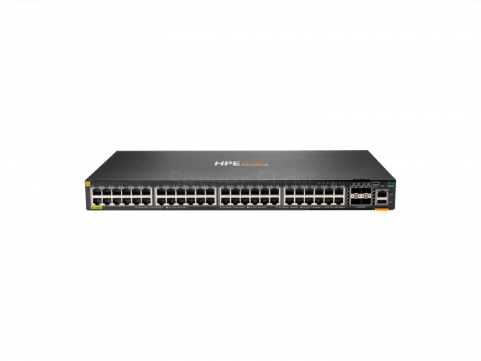 Коммутатор HPE Aruba CX 6300F 48G Class4 PoE 4SFP56 TAA (48x RJ-45 1 Гбит/с, 4x SFP56 50 Гбит/с) [S0G95A]