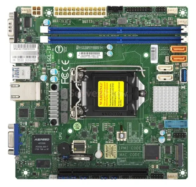 Материнская плата Supermicro X11SCL-iF