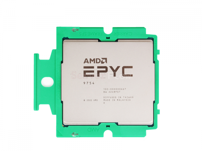 Процессор AMD EPYC™ 9754 (128/256, 2.25GHz-3.1GHz, 360W, 256MB L3)