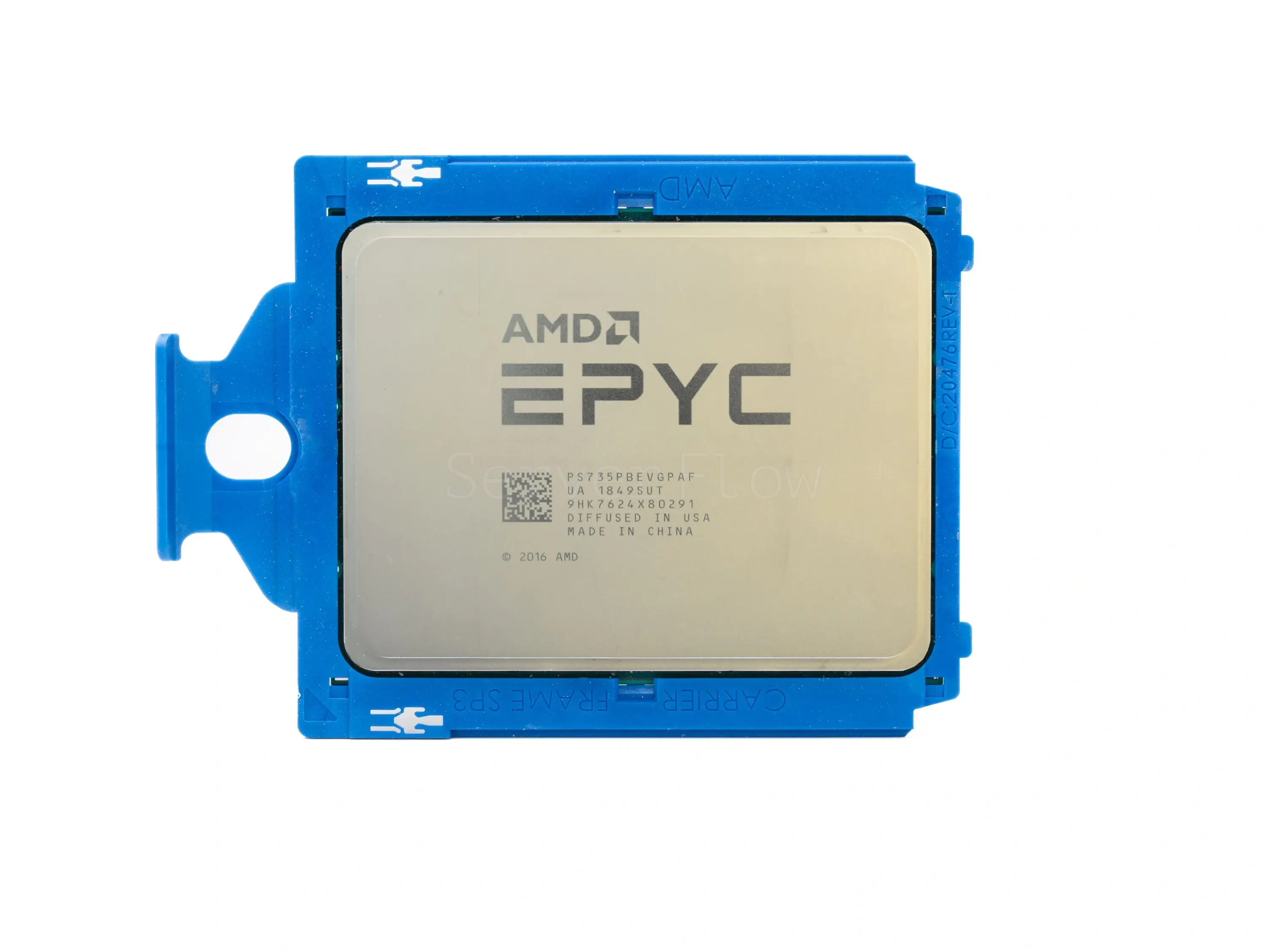 Процессор AMD EPYC 7351P (16c/32t, 2.4GHz-2.9GHz, 170W)